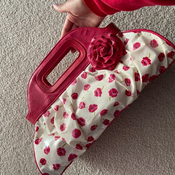 Vintage Vera Bradley Flower patterned leather bag - Picture 5 of 5